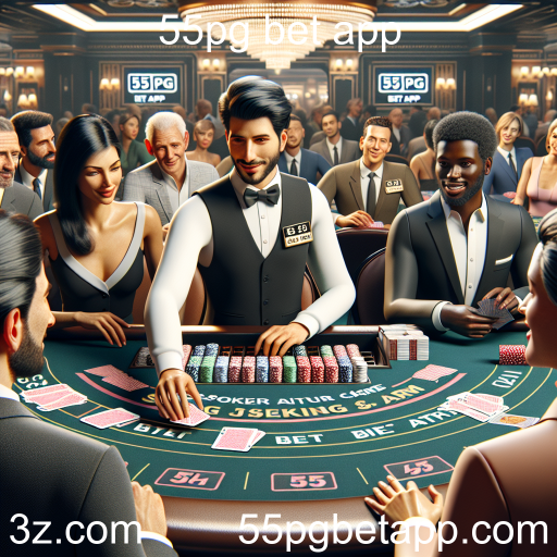 A Emocionante Experiência dos Jogos Ao Vivo no 55pg Bet App